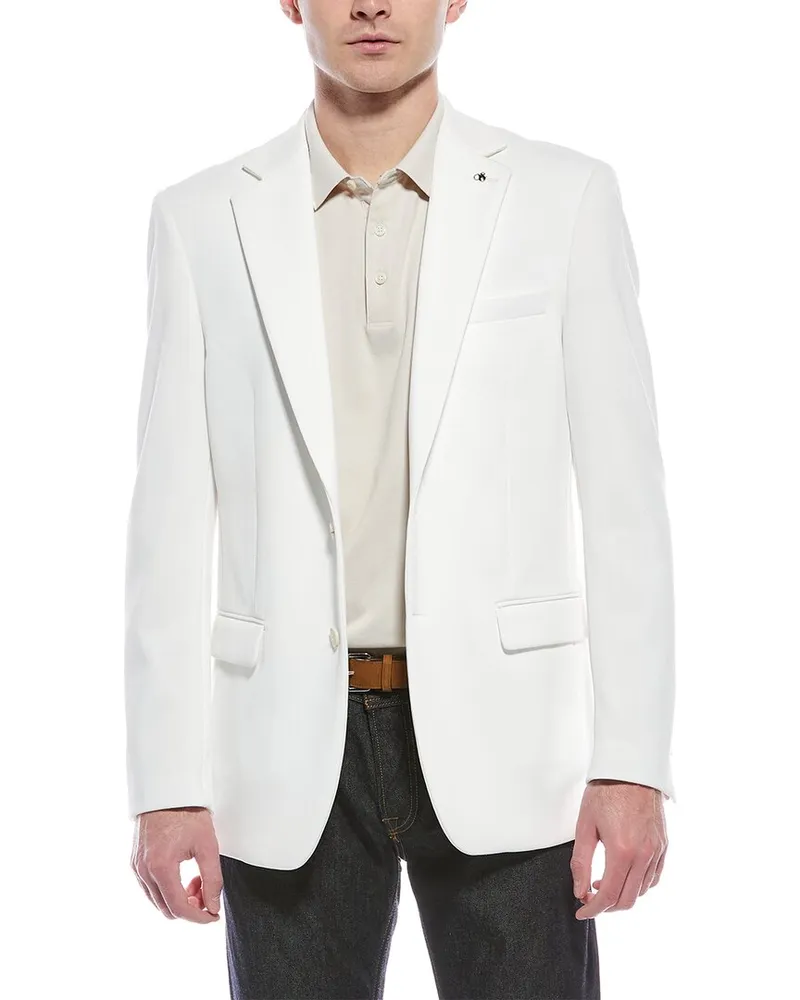 Scotch&Soda Modern Fit Jacket White