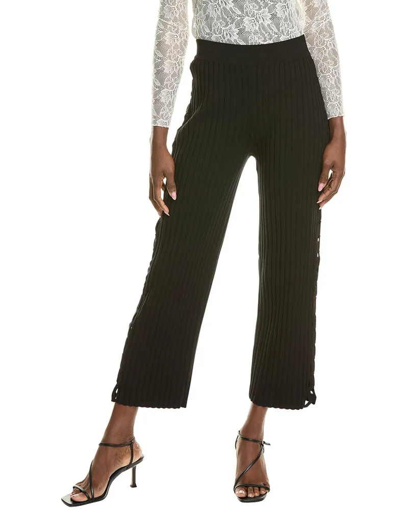 BCBGMAXAZRIA Rib Sweater Pant Black