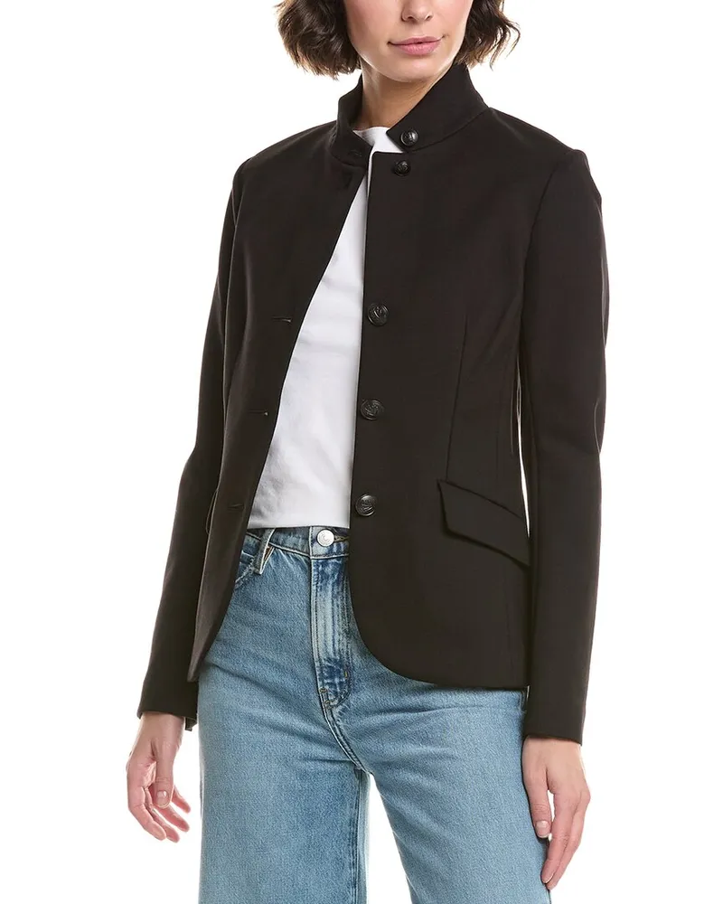 Rag & Bone Sadie Ponte Blazer Black