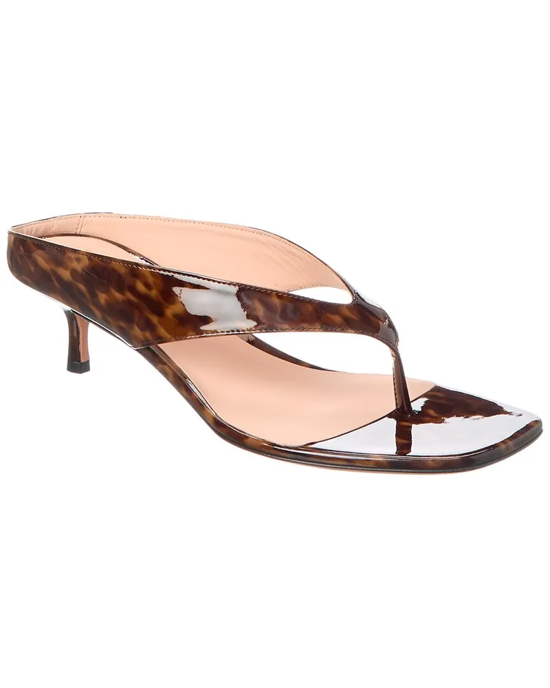 Bally Nyna 45 Leather Sandal Brown