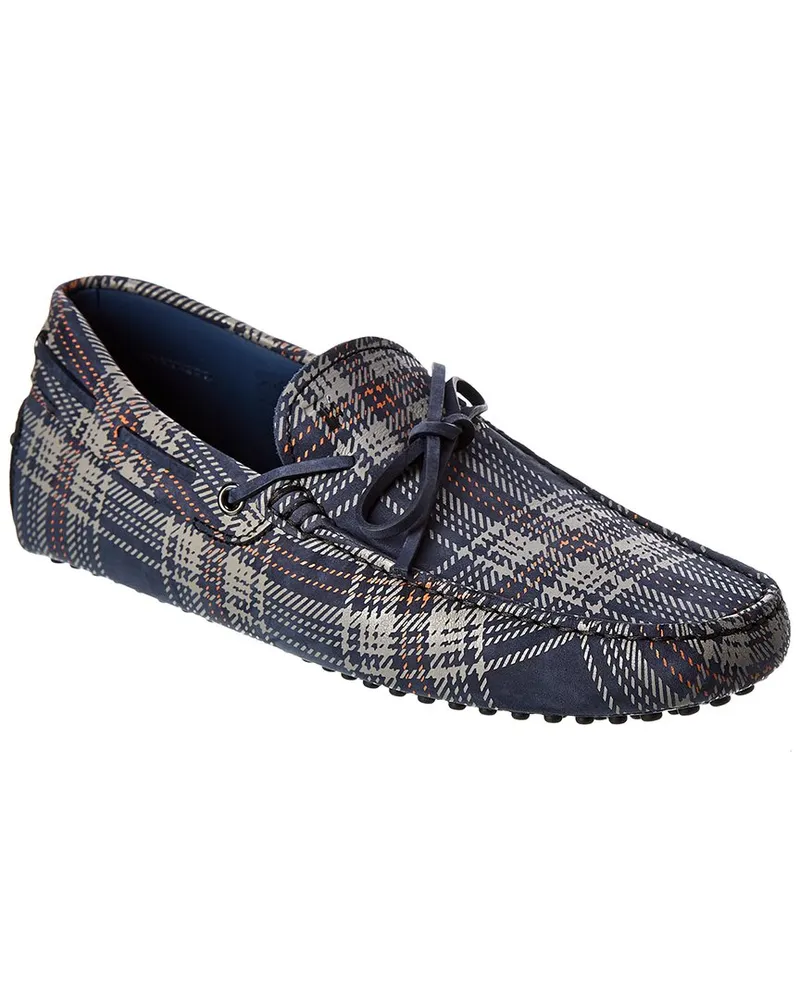 TOD'S TOD’s Gommini Leather Driver Blue