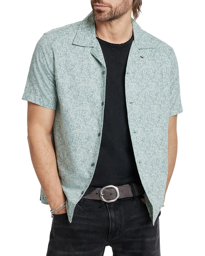 John Varvatos Danny Jungle Print Shirt Nocolor