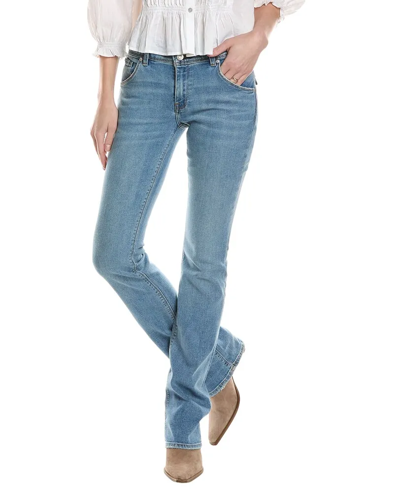 HUDSON Jeans Beth Mid-Rise Oak Baby Boot Jean Blue
