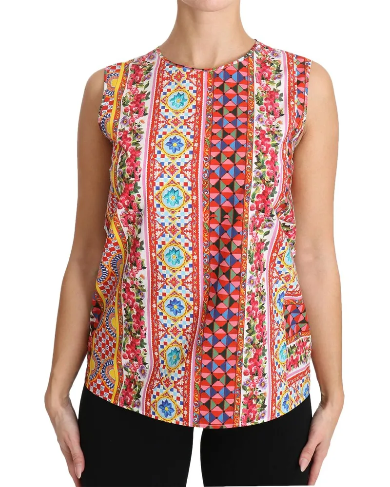 Dolce & Gabbana Carretto Blouse Nocolor
