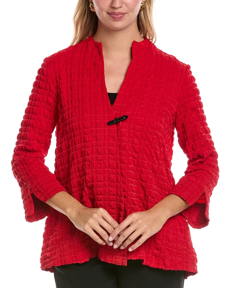 Joseph Ribkoff Textured Top Red