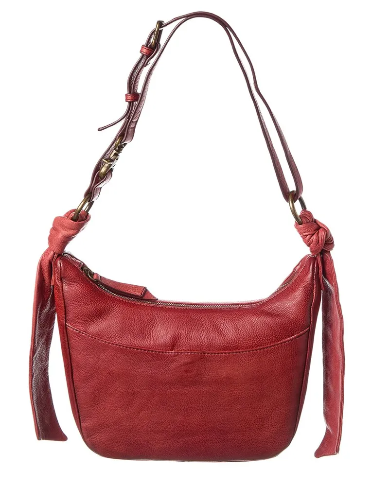 Frye Nora Leather Crossbody Red