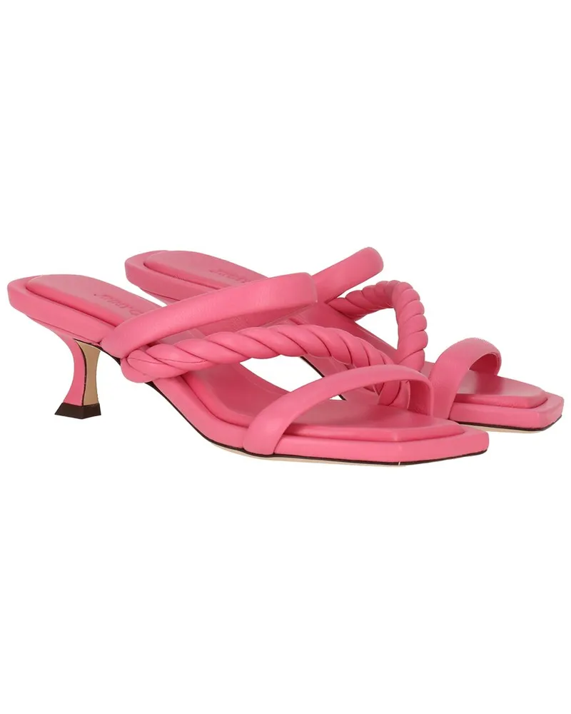 Jimmy Choo Diosa 50 Leather Sandal Pink