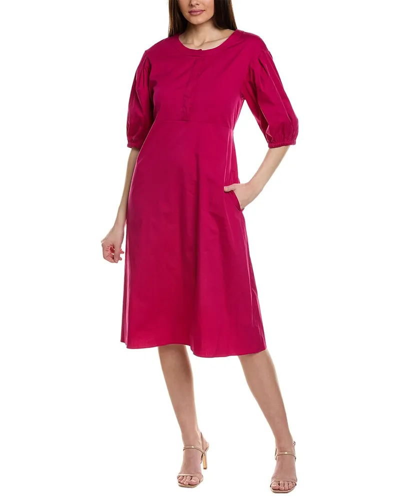 Max Mara S  Augusta Midi Dress Purple