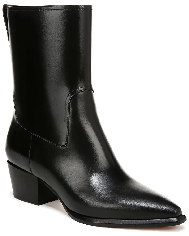 Vince Arlington Leather Boot Black