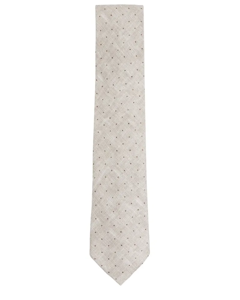 Reiss Lateran Pin Dot Silk Tie Nocolor