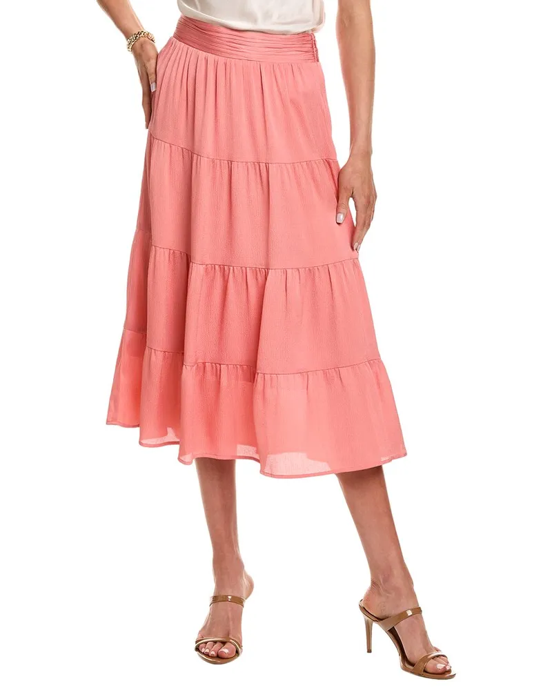 ba&sh Midi Skirt Pink