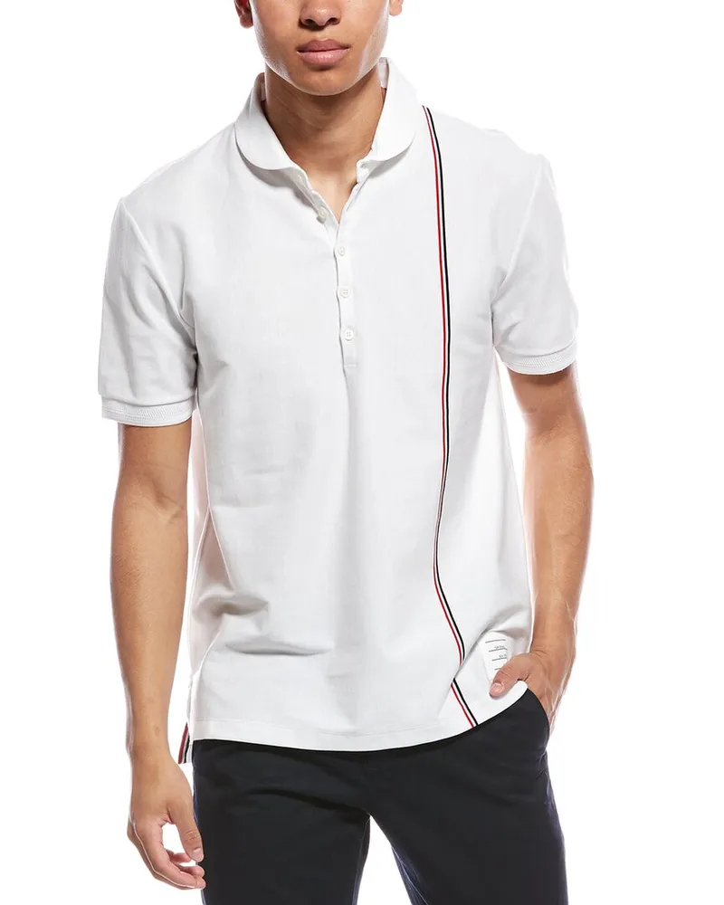 Thom Browne Polo Shirt White