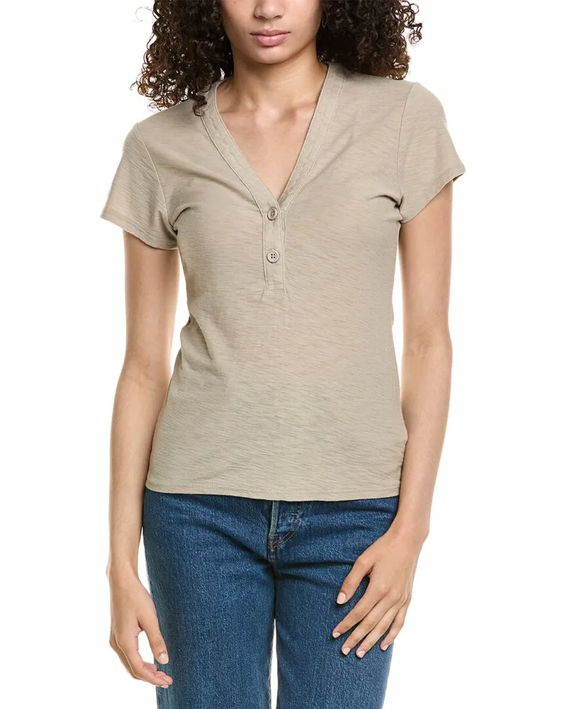 James Perse Henley Shirt Nocolor