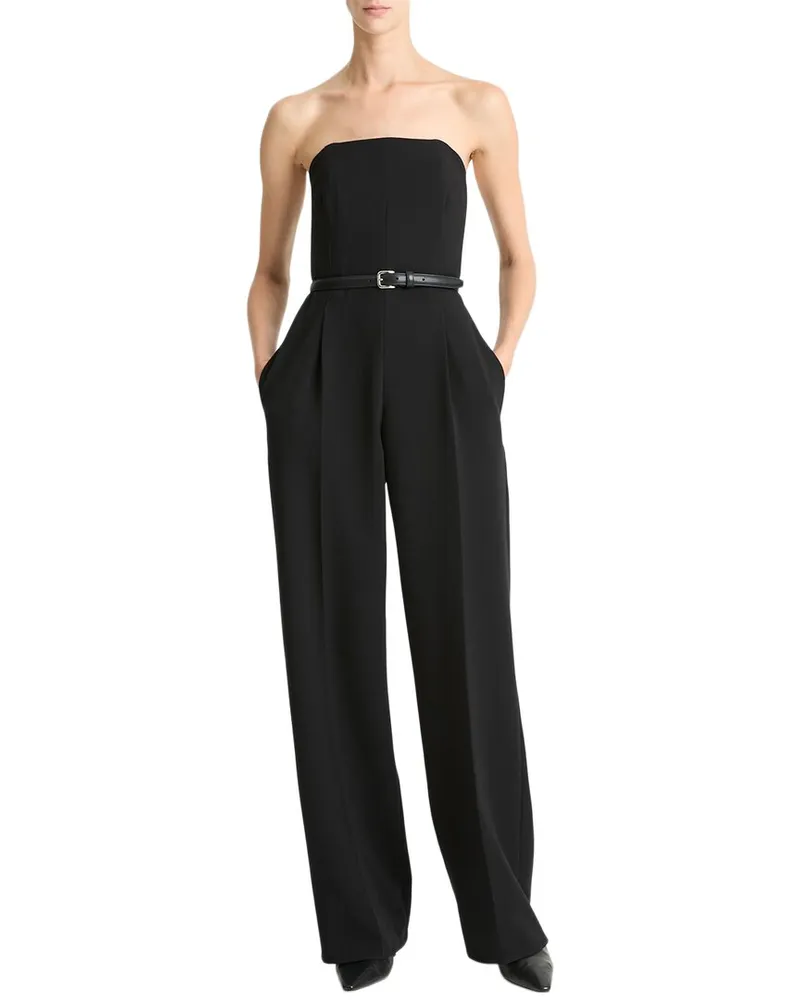 Vince Strapless Jumpsuit Black