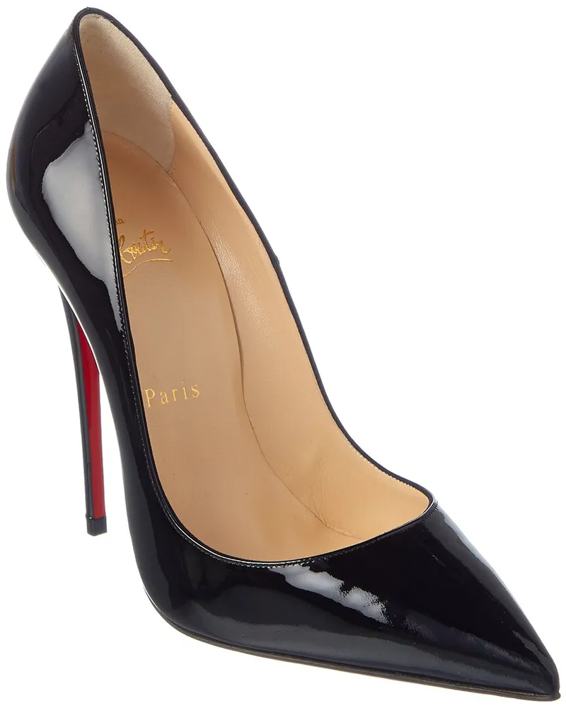 Christian Louboutin So Kate 120 Patent Pump Black