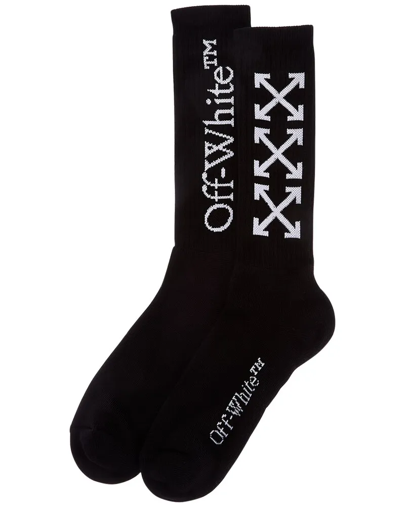 OFF-WHITE Off-White™ Arrow Bookish Socks Black