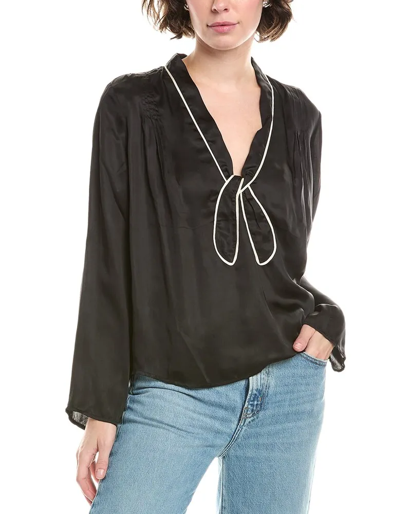 The Great Bow Tie Top Black