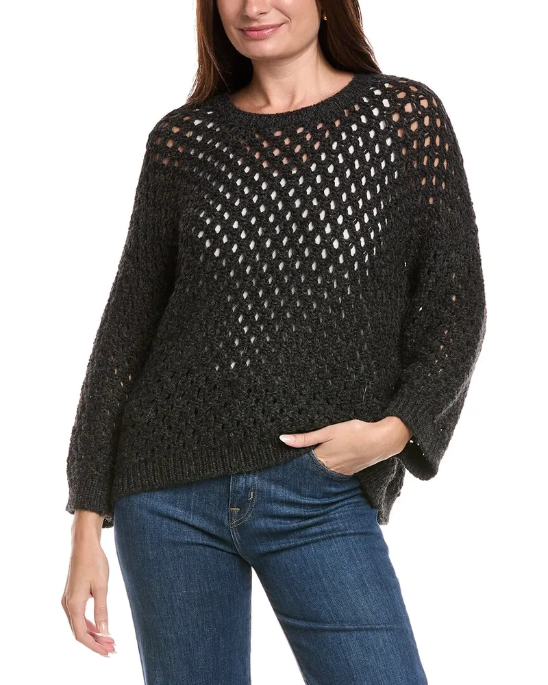 Eileen Fisher Alpaca Sweater Grey