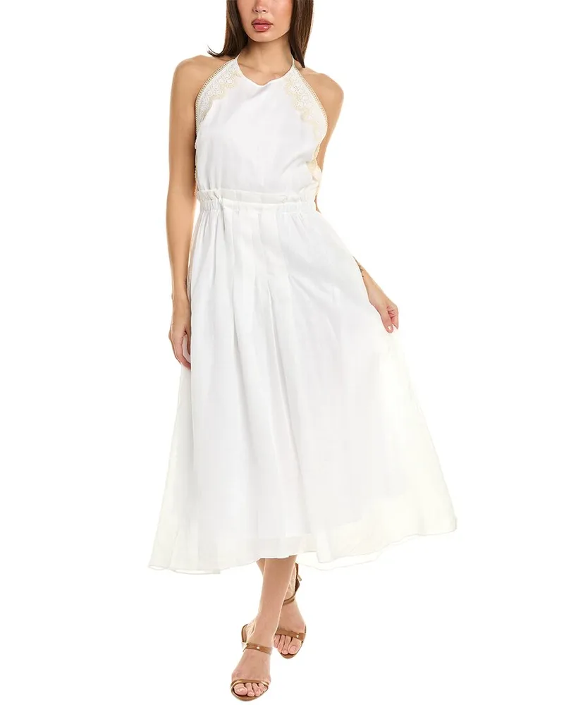 Sandro Maxi Dress White