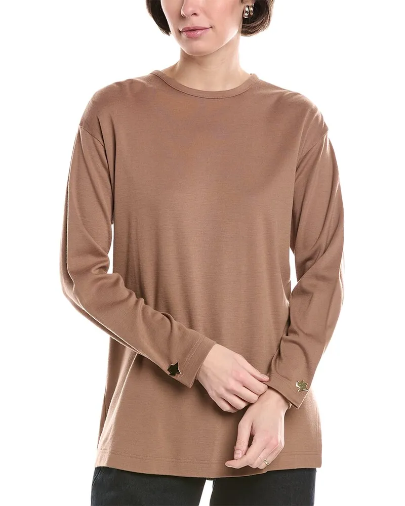 Akris Wool Shirt Brown