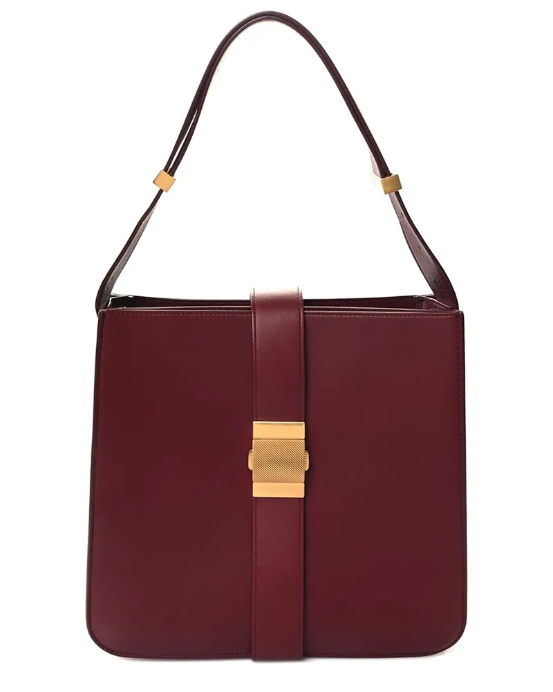 Bottega Veneta Bordeaux Nappa Leather Medium Marie Bag (Authentic Pre-Loved Nocolor
