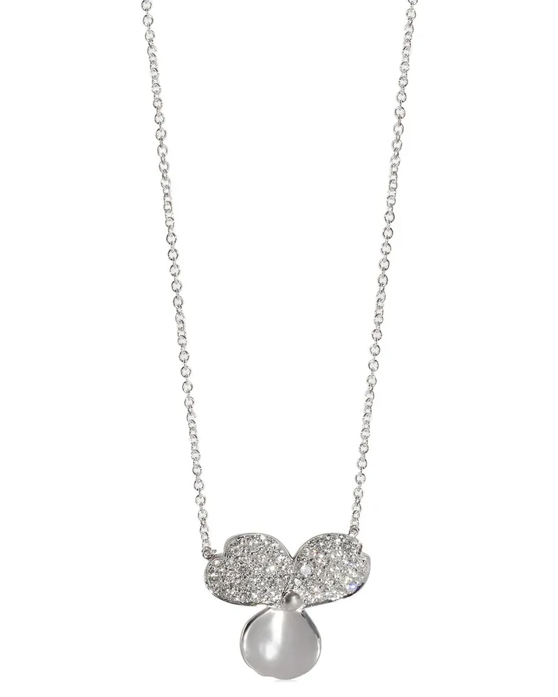 Tiffany & Co. Paper Flowers Platinum 0.66 ct. tw. Diamond Pendant (Authentic Pre-Loved Nocolor