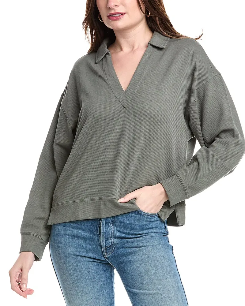 Splendid Polo Sweatshirt Green
