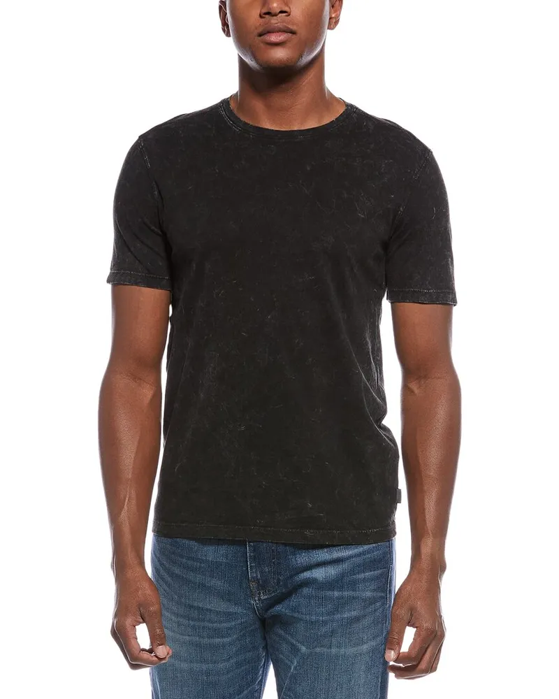 John Varvatos Enzo Marble Wash Shirt Black