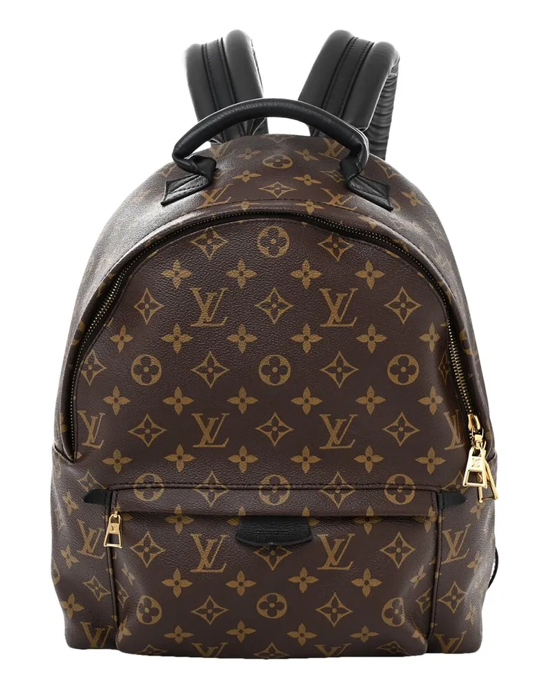 Louis Vuitton Brown Monogram Coated Canvas Palm Springs Backpack PM (Authentic  Pre-Loved Nocolor