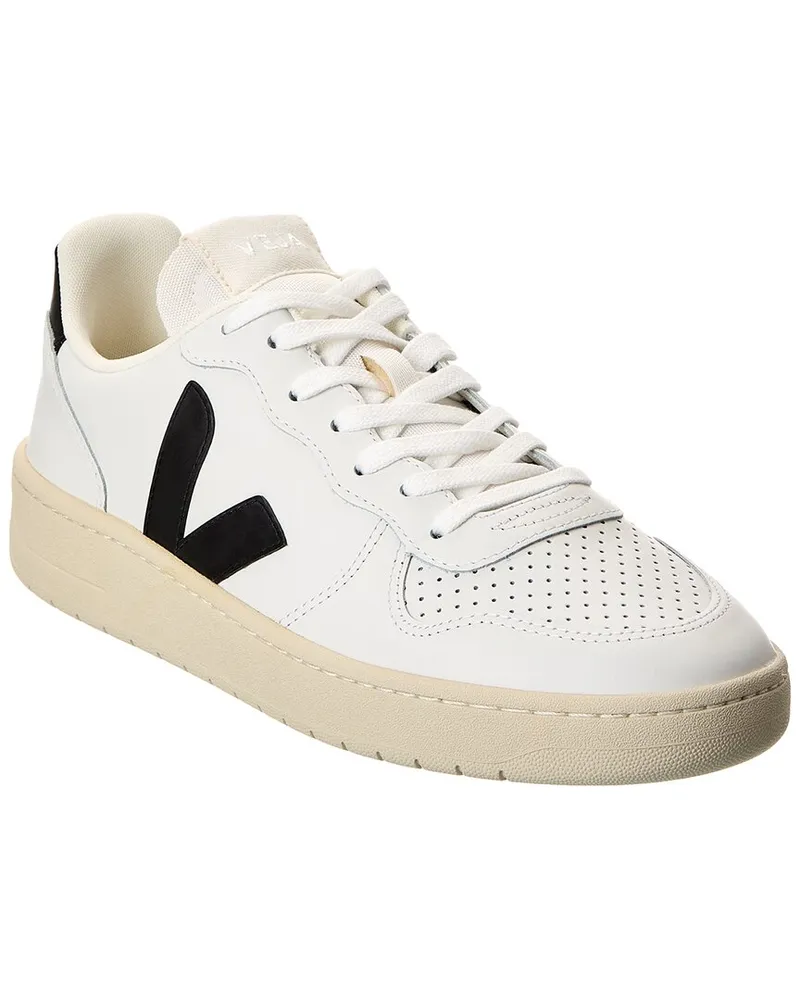 VEJA V-10 Prime Leather Sneaker White