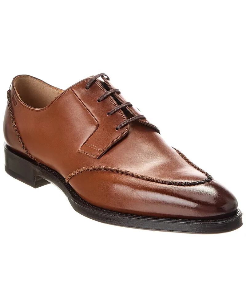 Bally Scaron Leather Oxford Brown