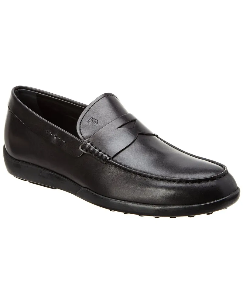 TOD'S TODs Leather Loafer Black
