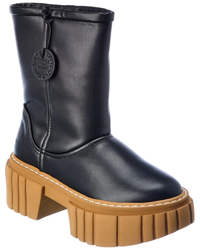 Stella McCartney Emilie Teddy Platform Boot Black