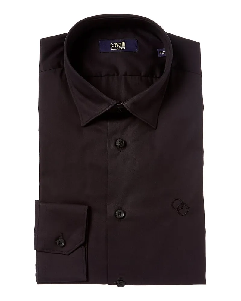 Roberto Cavalli Slim Fit Dress Shirt Nocolor