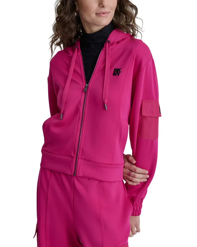 DKNY Patch Soft Jacket Pink