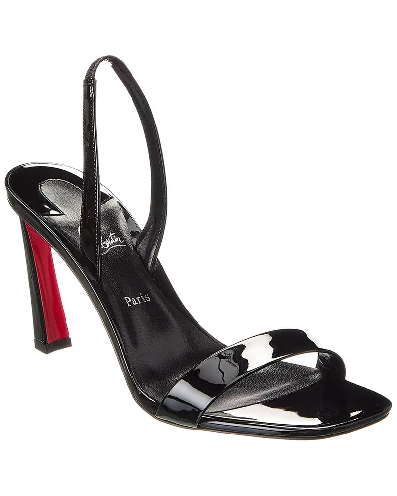 Christian Louboutin O Condora 85 Patent Sandal Black