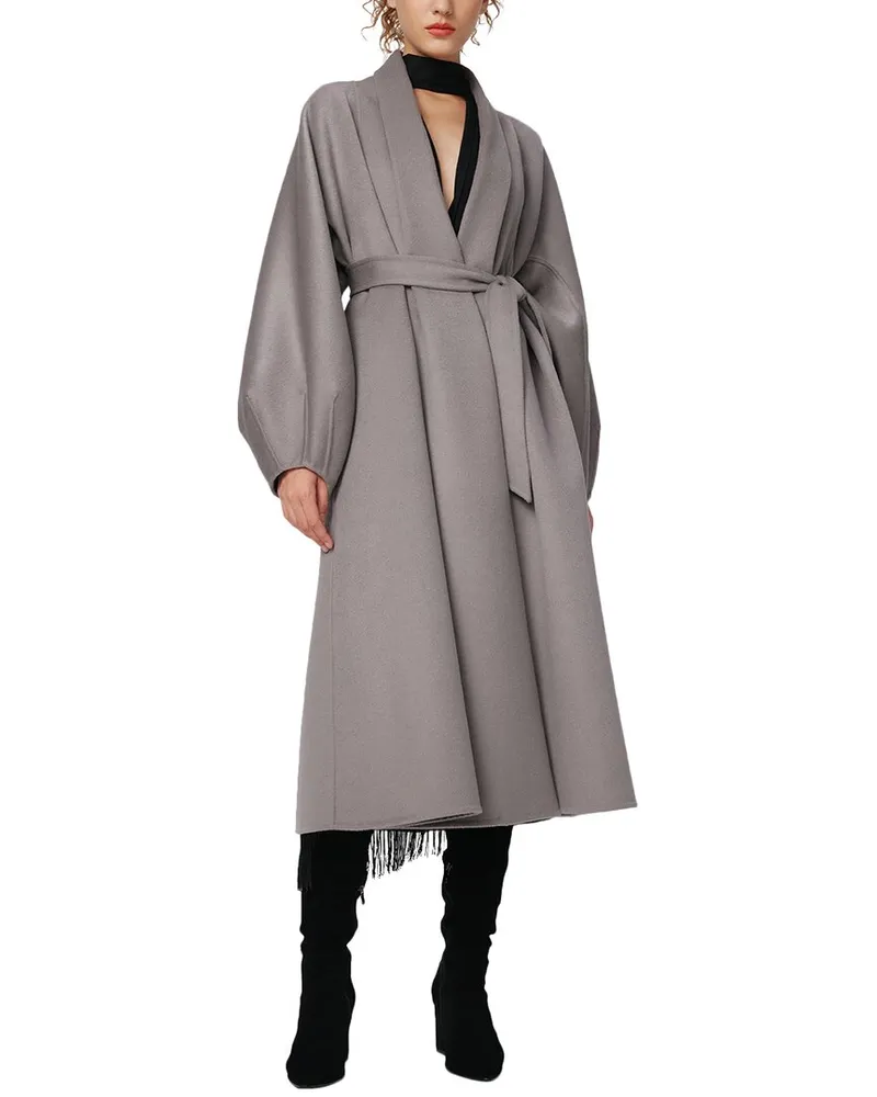 Diane von Furstenberg Tom Wool Coat Nocolor