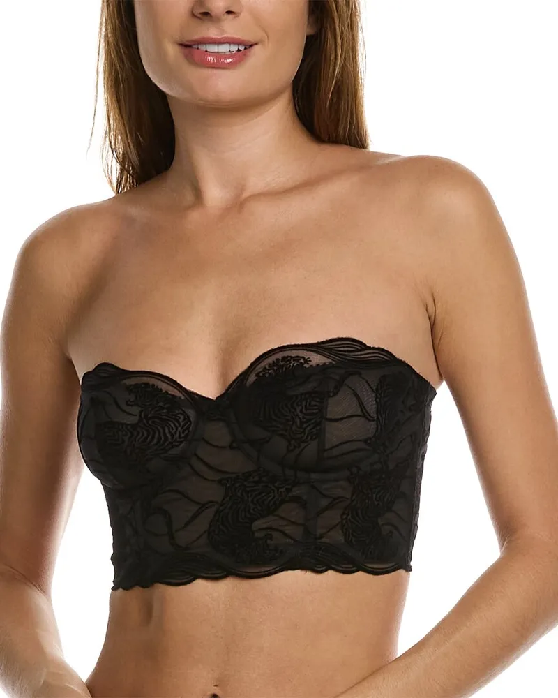 Cosabella Chennai Cropped Bustier Black