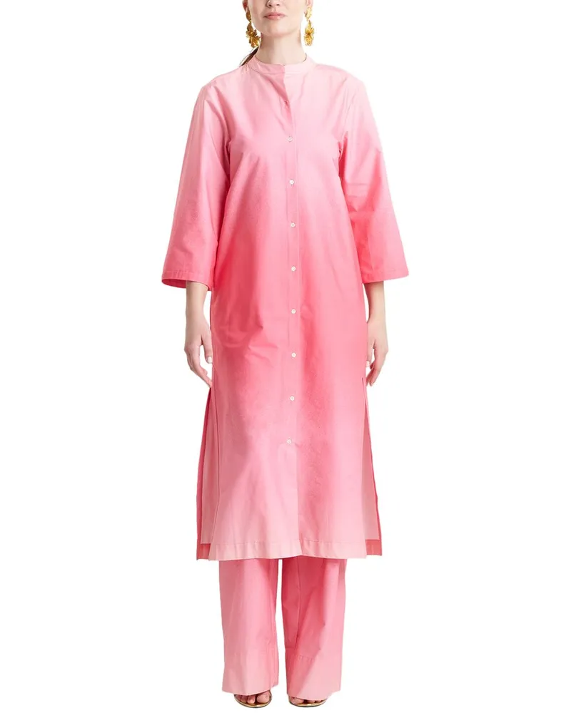 NATORI Mandarin Tunic Pink