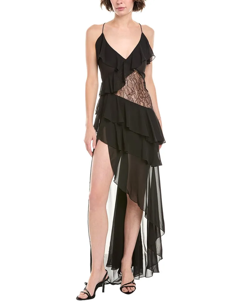 Ronny Kobo Luke Dress Black