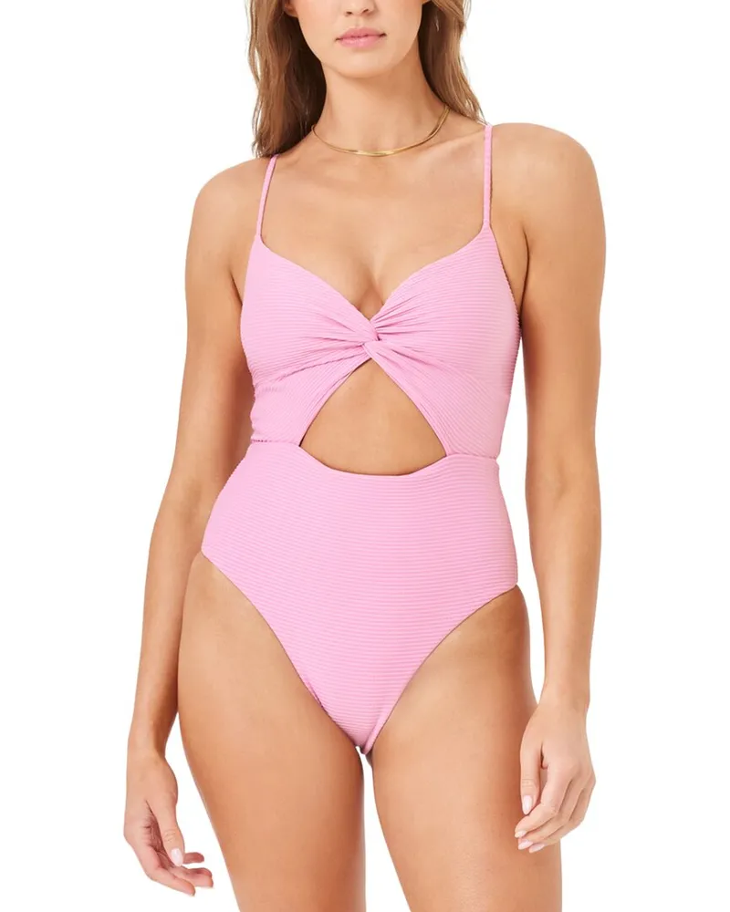 L*Space Kyslee Classic One-Piece Swimsuit Nocolor