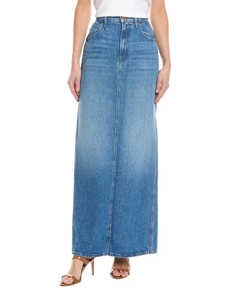 Mother The Candy Stick Maxi Skirt Blue