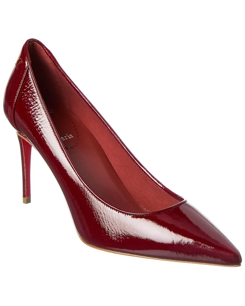 Christian Louboutin Sporty Kate 85 Patent Pump Red