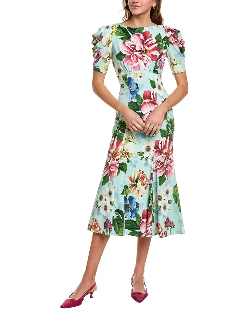 Dolce & Gabbana Sheath Dress Blue