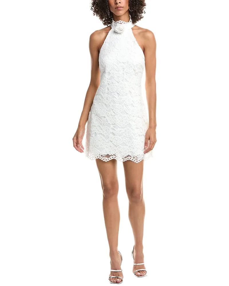 LIKELY Tallie Midi Dress White