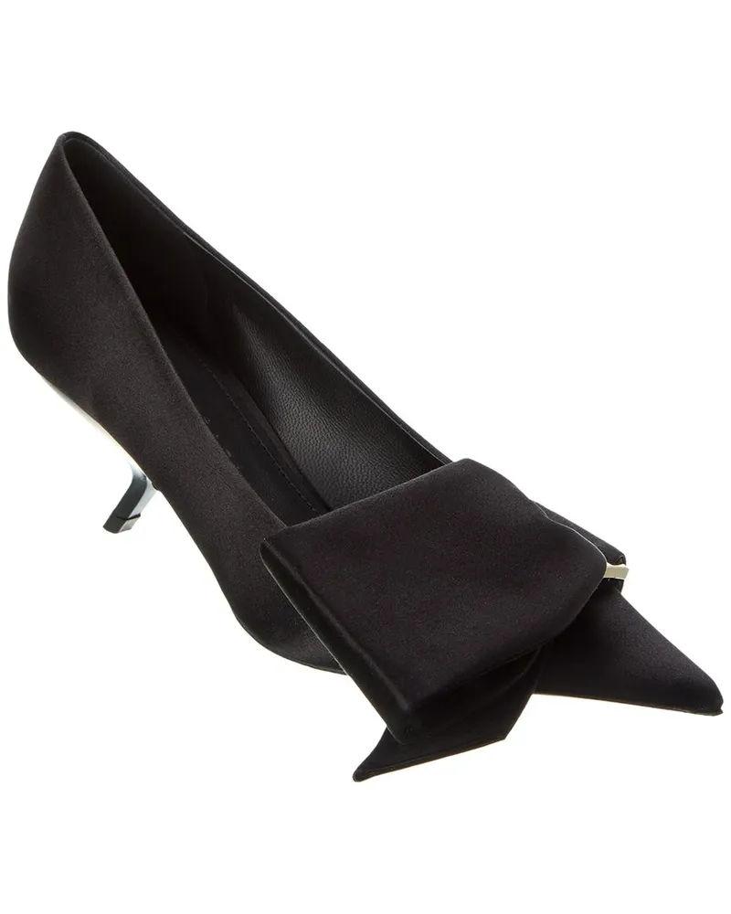 Ferragamo Erica Satin Pump Black