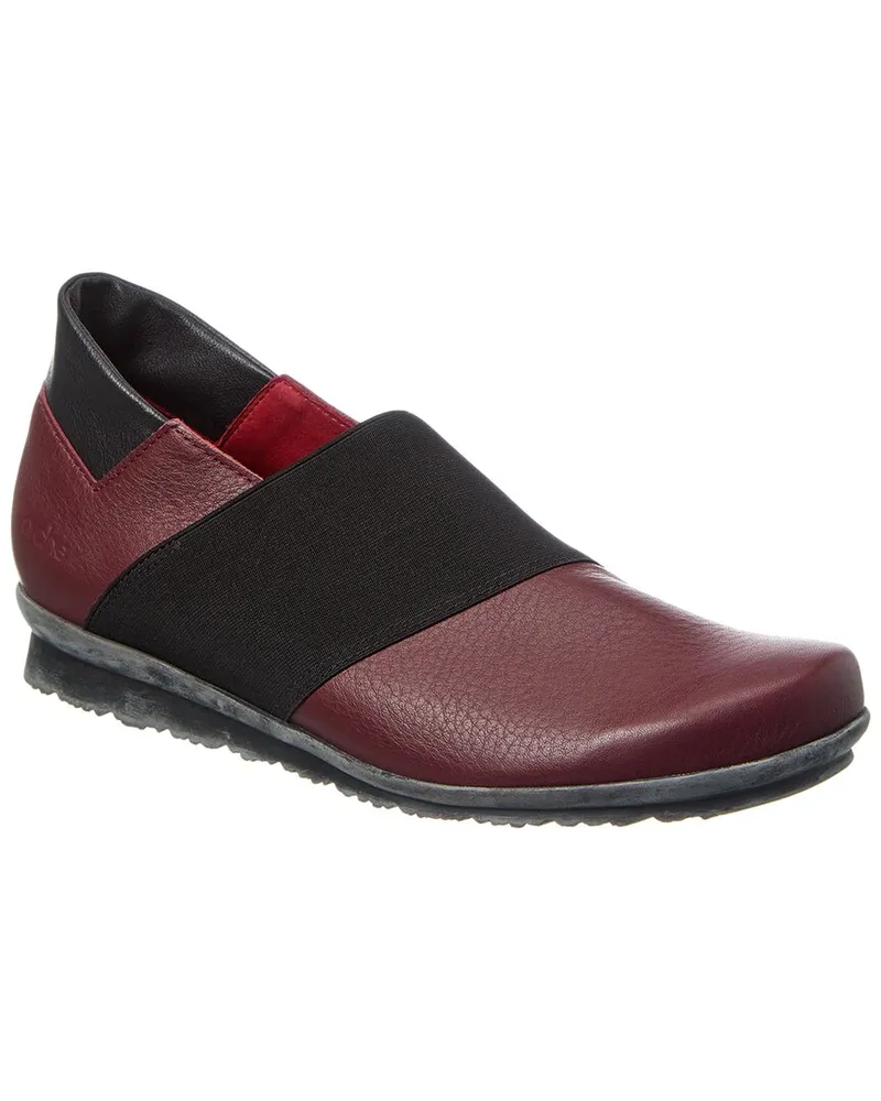 Arche Barska Leather Slip-On Red
