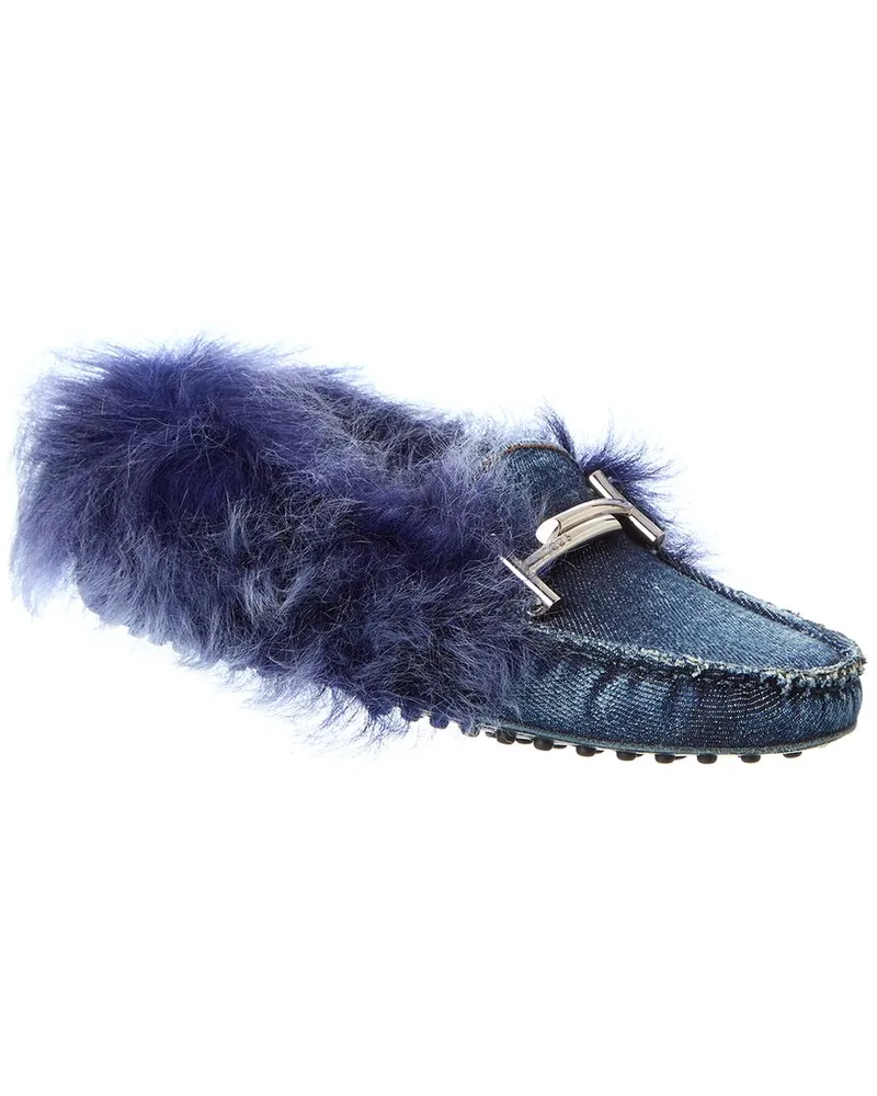 TOD'S TOD’s Gommino Denim Loafer Blue