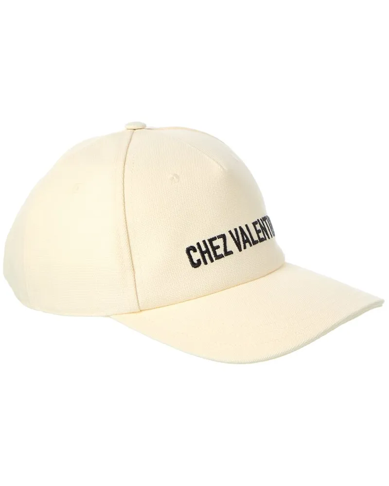 Valentino Garavani Chez Valentino Baseball Cap White
