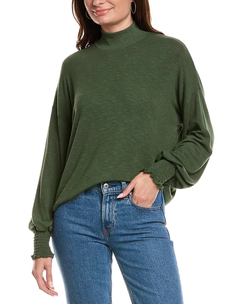 Michael Stars Lila Top Green